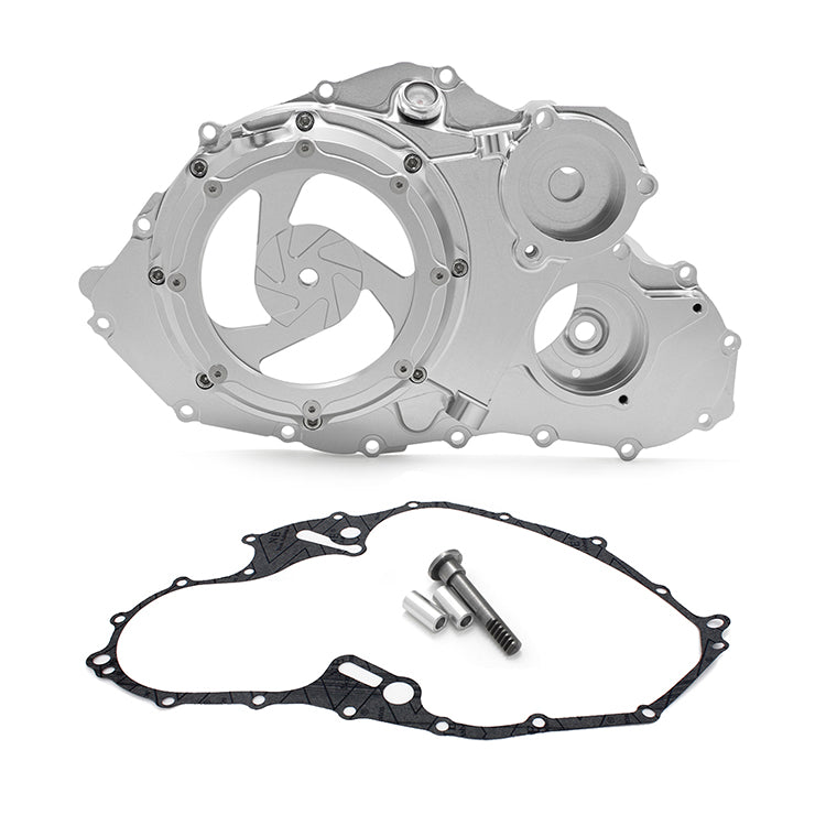 Lock Up Clutch Cover + Gasket for Yamaha Raptor 700 700R YFM700R 2006-2021 Clear Window