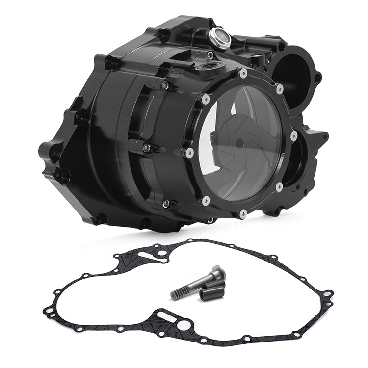 Lock Up Clutch Cover + Gasket for Yamaha Raptor 700 700R YFM700R 2006-2021 Clear Window