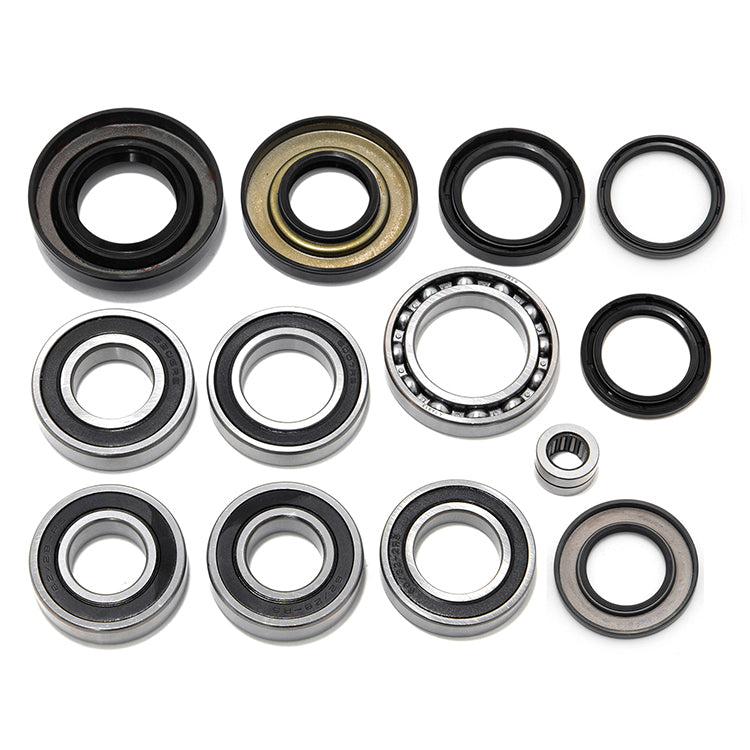 Rear Differential & Axle Bearings Seals Kit For Honda Rancher 350 400 TRX350 TRX400 2000-2006