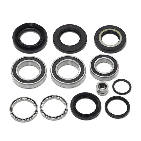Rear Differential & Axle Bearings Seals Kit For Honda Rancher 420 TRX420 2007-2013