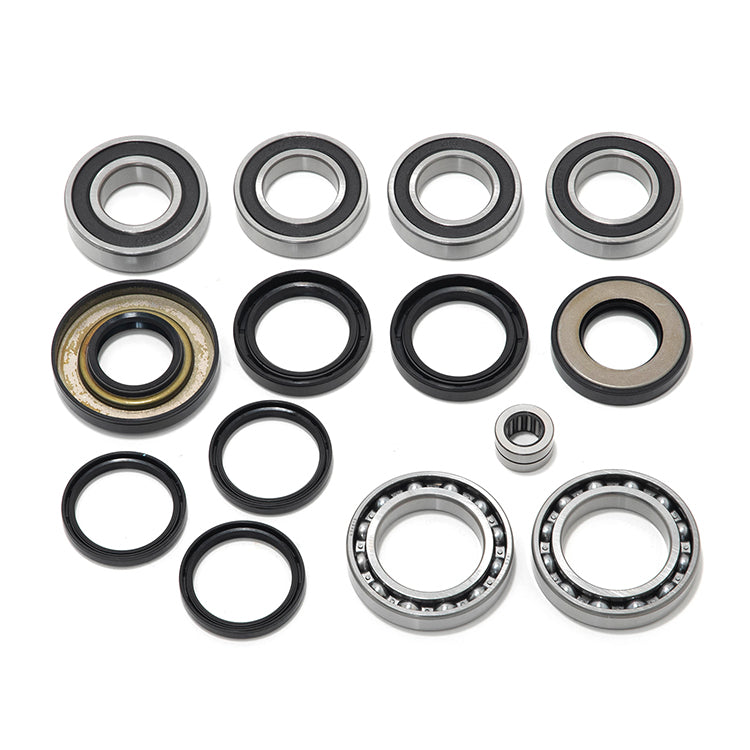 Rear Differential & Axle Bearings Seals Kit For Honda TRX250 Recon 250 Sportrax 250 TRX250X 1997-2017