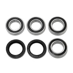 Rear Wheel Axle Bearings Seals Kit For Honda ATC250SX / Big Red 250 ATC250ES 1985