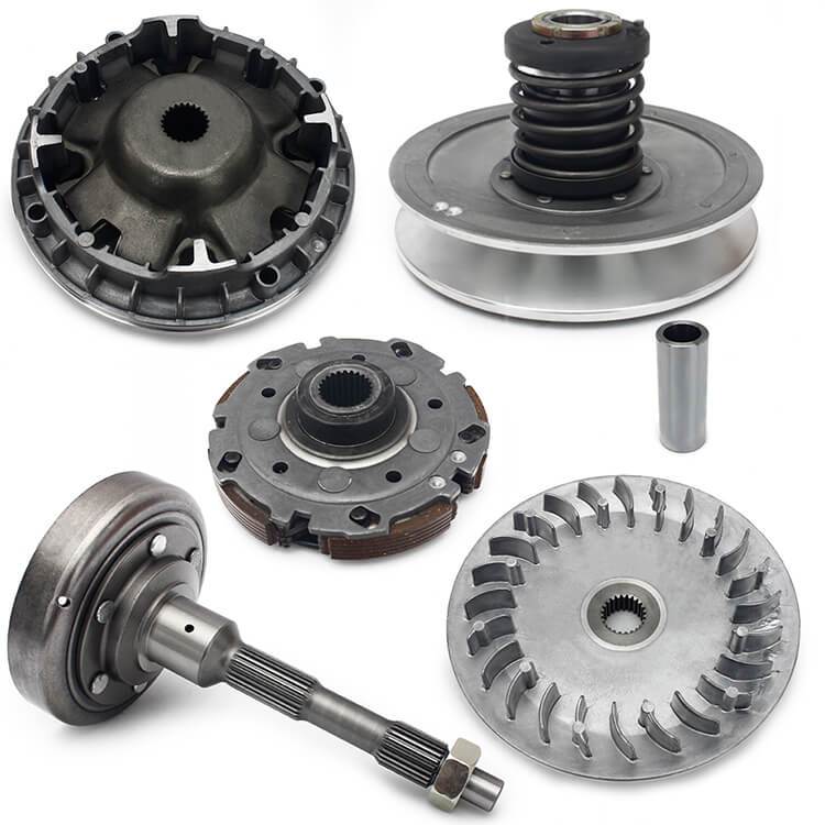 Wet Clutch Assy Pad Shoe Housing Bearing Clutch Sheave Secondary Drive Clutch for CFMOTO CF500 2007-2009 2011-2014 X5 2011-2014