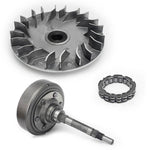 Wet Clutch Assy Secondary Pulley Housing Fixed Sheave Pad Shoe Bearing Oil Seal Oil Filter Assy for HiSUN UTV500 UTV700