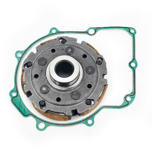 Wet Clutch Assy Flange Nuts Pad Shoe One Way Bearing Gasket for Yamaha Rhino 660 2004-2007