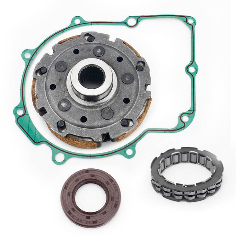 ATV UTV Wet Clutch Assy Clutch Housing Pad Shoe Gasket Bearing Oil Seal Flange Nut Oil Filter Assy for Menards Yardsport YS500 YS700