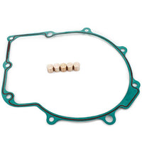 5pcs Wet Clutch Slug Kit & Gasket for Yamaha 660 Rhino 2004-2007 Grizzly 660 2002-2008